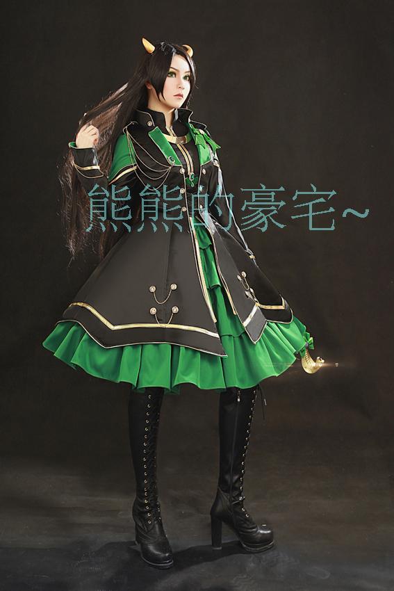 复仇者联盟 雷神 洛基 LOKI 性转 COS 洋装|一