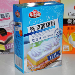  小彩娃 微波炉蛋糕粉 奶香味 1分钟制作 200克(0.24)