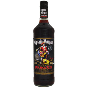  【洋酒正品】仓储直供Captain Morgan Black摩根船长黑朗姆酒*