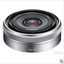索尼E16mm F2.8 镜头NEX-5C nex3 nex5 包邮 送UV镜