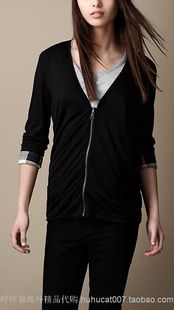 淘宝网正品巴宝莉Burberry女款<em>双面</em>两穿拉链针