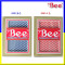 上下架计划:小蜜蜂扑克牌 美国正品 BEE磨砂塑料扑克牌 0901   高档场所专用