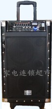 新科电瓶音箱拉杆移动音箱/户外充电音响/USB/SD读卡/双无线话筒