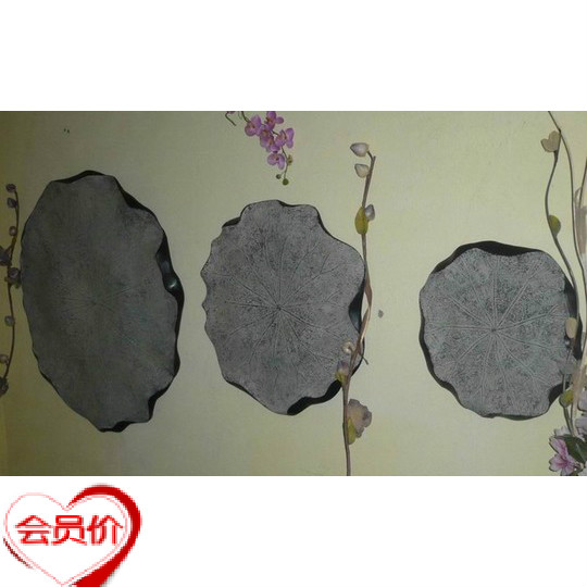 originality Home Furnishing Chinese style Retro resin Arts and Crafts ornament Pendant three-dimensional relief Frameless paintings Wall decoration Lotusin the Home accessories , Mural category - from Buy2taobao.com to provide professional Taobao agent buy service