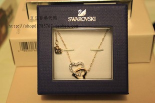 香港DFS\/专柜代购 施华洛世奇心心相印项链1
