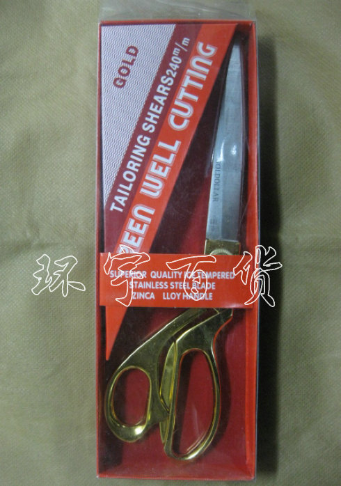 特价剪彩工具 10寸合金服装剪刀 金元剪彩剪刀|msdalam kategori rumah harian, Tools Home Hardware, gunting/gunting rambut/gunting taman, jahitan Gunting - dari Buy2taobao.com untuk memberikan perkhidmatan ejen Taobao profesional membeli
