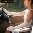 【WARMEN品牌】夏季防晒中长防紫外线开车专用手套 UV008Z