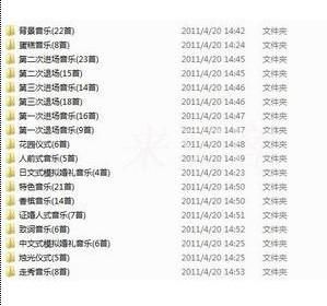 婚庆司仪新人用婚礼音乐200余首（分类明确）
