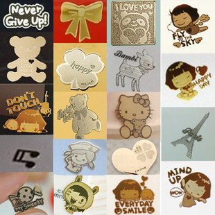 Luminous stickers lovely personality notebook computer / phone / mp3 ...