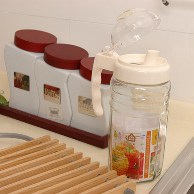 创意家居厨房用品玻璃油壶防漏油瓶玻璃瓶调味瓶 创意家居厨房用品玻璃油壶防漏油瓶玻璃瓶调味瓶