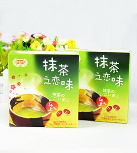  【都市翡翠】抹茶红豆*抹茶恋味*216克纤体排毒 18g*12小袋