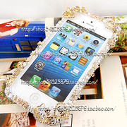 白色奢华捷克升级版适用于iphone，511213华为边框手机壳