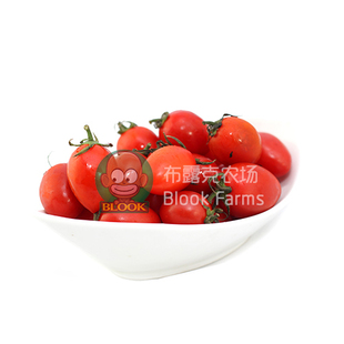  小番茄新鲜圣女果樱桃番茄水果蔬菜沙拉伴侣红色  布露克农场推荐