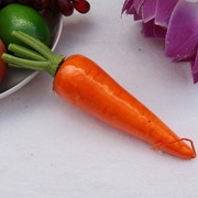 超仿真仿真水果，蔬菜模型玩具农家乐家居橱柜，装饰品仿真红萝卜