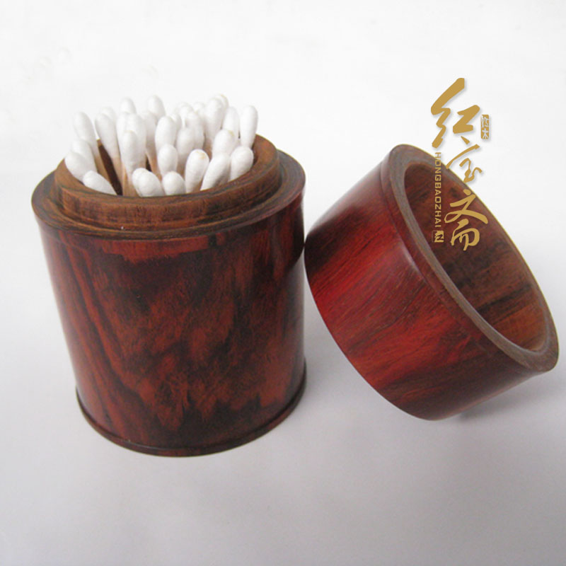 红宝斋 红木工艺品红酸枝 棉签盒 棉签筒 茶叶罐 小茶叶盒 特价|ruв категории получать отделка, семьи, хранения приборов, ящик, коробка зубочисток - от Buy2taobao.com для оказания профессиональной услуги покупки агента Taobao