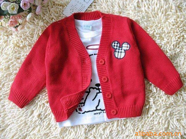 儿童毛衣,超特女宝-天使翅膀公主条纹线毛衫,2