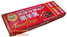 超好吃！节日礼物 天津特产万寿家天津甘栗的栗羊羹栗子羹  350克