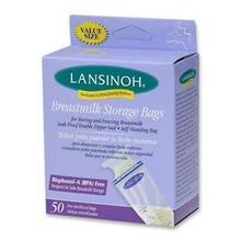 美国 Lansinoh 母乳储存袋 储奶袋 储乳袋50片 25片47.88