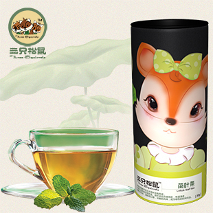  【三只松鼠_荷叶茶】花草茶纯天然特级干荷叶茶30g罐装 DJ2