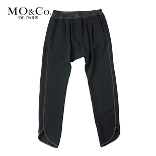 MO&Co.摩安珂夏装 2012新款女装 M121CAS79 拼接式女款休闲裤