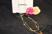 2011 Europa y con viento de doble diamante C Chennai 2 estrellas retro collar largo collar de Chanel