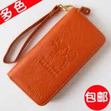 包邮正品长款女士钱包时尚韩国真皮女士手包拉链手拿包韩版晚宴包