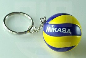 Top brand volleyball Keychain commemorative Keychain key chain (Asian Games volleyball Keychain)