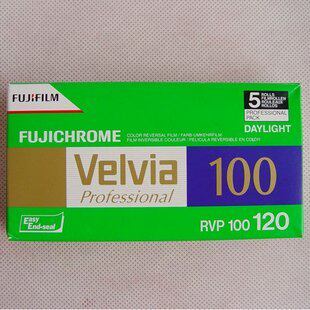 富士 Velvia RVP 100 120专业反转片 彩色胶卷