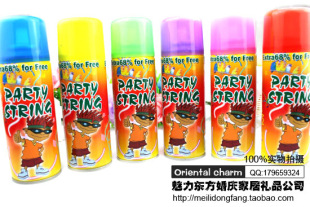  婚庆彩带/手喷彩带/大厂出品高品质喷彩/250ml/雪花喷雪 A172