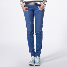 【<span class=H>森马</span>】女款时尚弹力牛仔裤小脚裤长裤多色原219元12242112008