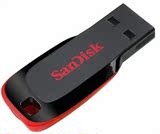 闪迪/SanDisk CZ50 32G U盘 Cruzer Blade 超薄迷你优盘 正品行货
