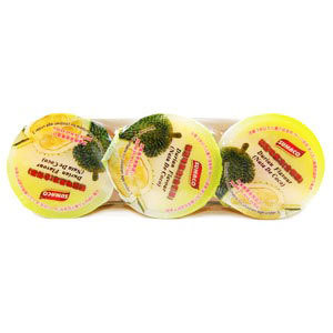  马来西亚 原装进口 素玛哥 榴莲味果冻110g*3 杯零脂肪 低卡路里