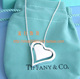 Tiffany新款心中心项链