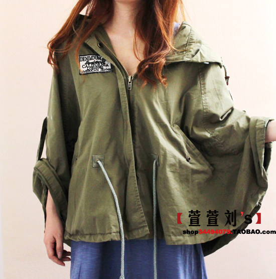 【多图】<em>斗篷外套军绿色</em> - <em>斗篷外套军绿色</em>品牌