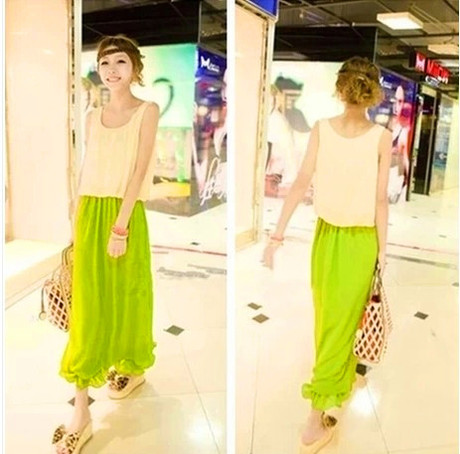 <em>美丽说蘑菇街女装2014夏装新款</em>衣服韩版潮长