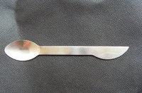 不锈钢勺子，调软膜粉工具，广州