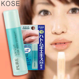 H042401 Kose高丝新一代汉方薏仁丰盈润唇膏 保湿淡化唇色3.3g