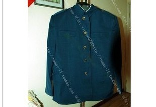 <em>老式</em>正品05空JUN毛料<em>马裤呢冬服</em> <em>老式</em>中山装