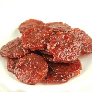  清之坊 零食特产 XO酱烤蜜汁熏烤金钱猪肉脯独立真空装 2包包邮