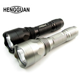 包邮 HENGGUAN C10 强光手电筒  美国CREE Q5 LED 五档 远射王