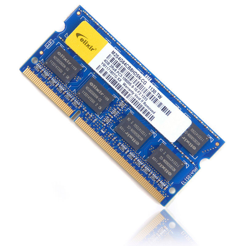 Elixir/<span class=H>南亚易胜</span> DDR3 1333 4G 笔记本内存条 七喜代理 正品行货