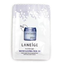 韩国正品 Laneige兰芝锁水保湿睡眠面膜4ml