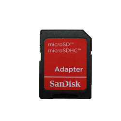 SanDisk 闪迪晟碟 TF micro SD 转 SD 卡套适配器转接套卡托 原装