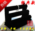 三层手镯架 手镯展示架手链架饰品展示架 手镯架 黑绒 饰品架子