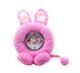 调皮兔宝宝毛绒闹钟