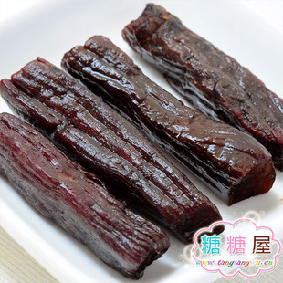  糖糖屋零食正品内蒙古特产罕山风干牛肉干/手撕牛肉食品 散装250g