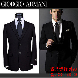  春夏Armani/阿玛尼西装 专柜正品西装 男士商务职业修身西服套装