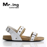 Mr.ing炫彩  时尚舒适 盛夏首款全牛皮凉鞋 T321