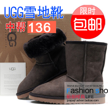 UGG��Ͳѩ��ѥ 5825�а���Ůѩ��ѥ ��Ͳ����ѥ ţ�����ɫ