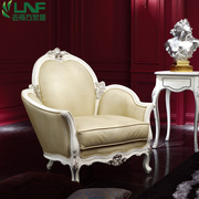新古典布艺沙发 欧式白色简约沙发定制 后现代欧式组合布艺沙发